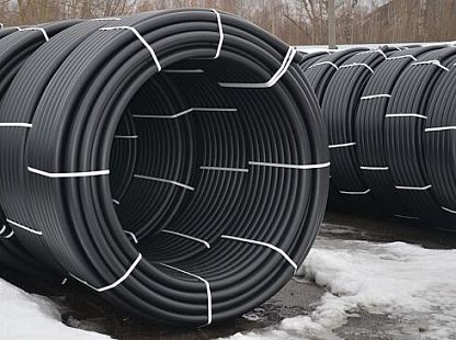 Труба для газоснабжения полиэтиленовая 100 D90 (5,4) 17 газ (Т-П) бухта 100 м